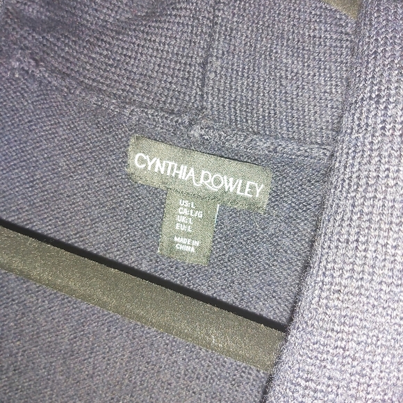 Cynthia Rowley Navy sweater - Picture 2 of 2